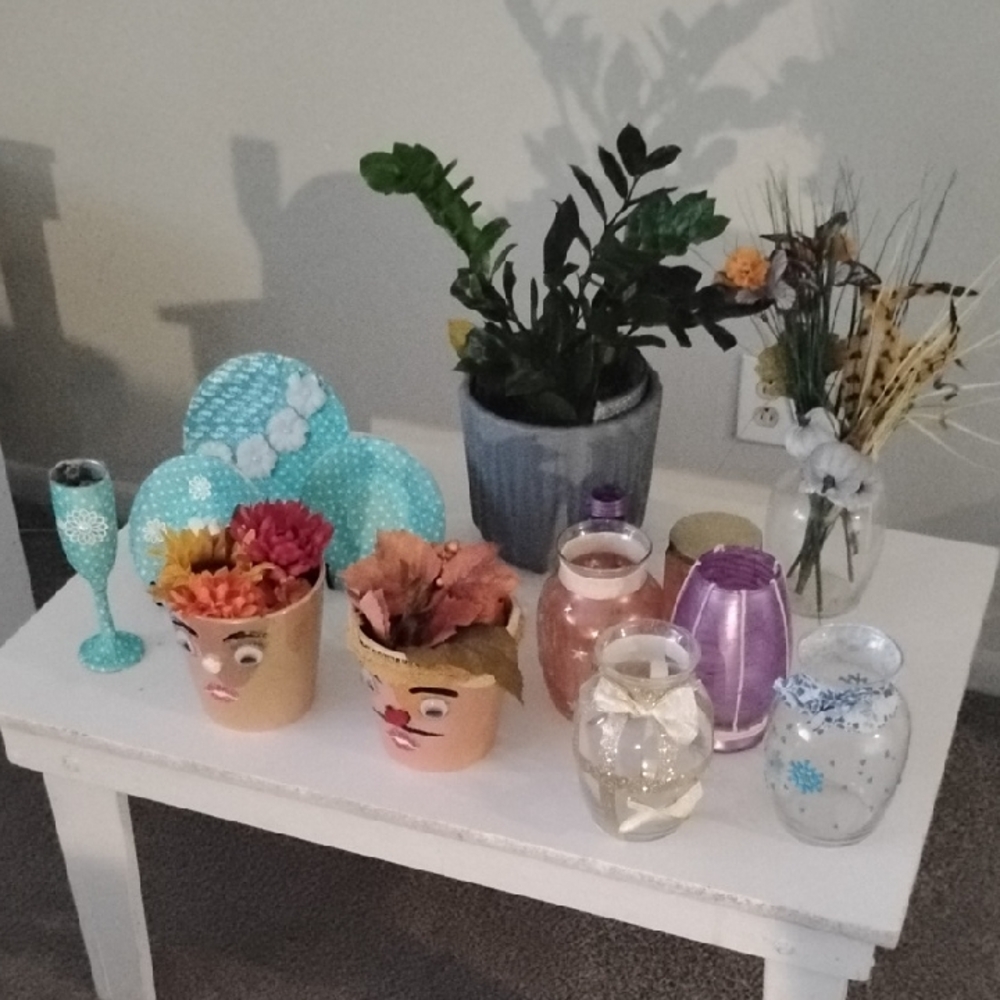 Colorful Decorative Vase Set